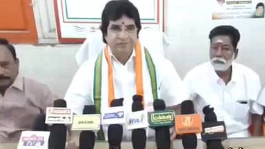 வேலூர்: வேலூரில் நாளை காங்கிரஸ் கட்சியினர் உண்ணாவிரதம் இருக்கப் போவதாக மாவட்ட காங்கிரஸ் கமிட்டி தலைவர் அண்ணா சாலையில் பேட்டி