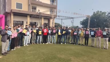 हिण्डोली: प्रदेश स्तरीय चेतावनी महारैली के लिए संपर्क अभियान तेज किया गया