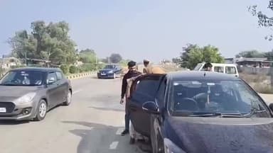 बेगुं: पारसोली पुलिस ने यातायात नियमों की अवहेलना करने वाले वाहन चालकों के चालान बनाए