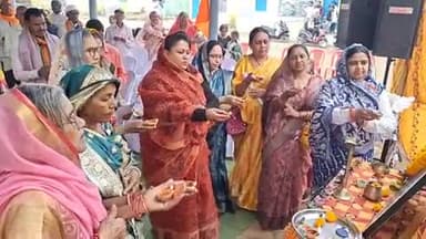 तिल्दा: सासाहोली शासकीय मिडिल स्कूल में आयोजित हुआ हिंदू सम्मेलन कार्यक्रम