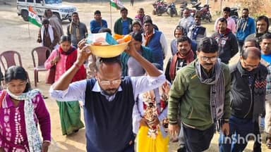 জামালপুর: খণ্ডঘোষ এর সগড়াই অঞ্চল এলাকায় ধৰ্মরাজ মন্দিরে পুজো দিলেন