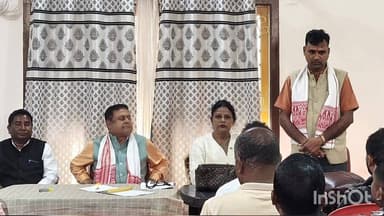 বিশ্বনাথ: সাকোমঠা মণ্ডলৰ অন্তৰ্গত সকলো বুথ সমিতিৰ লগত বিশ্বনাথৰ বিধায়কৰ বাসগৃহত মত বিনিময় সভা সম্পন্ন