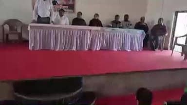 पिड़ावा: शहर के महाविद्यालय में प्रशिक्षणार्थियों को नशा मुक्ति की शपथ दिलाई गई