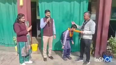 नकुड: यूपी सैनिक स्कूल में गंगोह के 6 बच्चों के चयनित होने पर प्रेस क्लब अध्यक्ष और पत्रकारों को किया गया सम्मानित