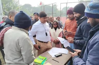 कस्बा: आज मलहरिया पंचायत में रजिस्ट्री कैम्प का निरीक्षण कृषि विभाग के प्रधान सचिव ने किया