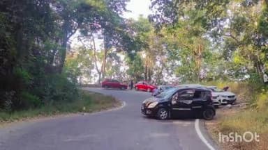 ಮೂಡಿಗೆರೆ: ಚಾರ್ಮಾಡಿ ಘಾಟ್ನಲ್ಲಿ ಆತಂಕ ಸೃಷ್ಟಿಸಿದ ಭೈರ.!