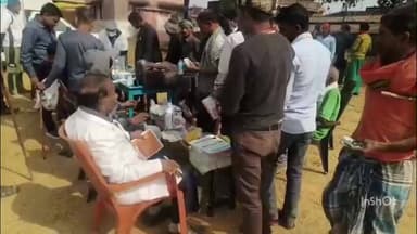 रजौली: झिरझो गांव में पशु चिकित्सक सह जागरूकता शिविर में 145 पशुओं का निःशुल्क उपचार किया गया