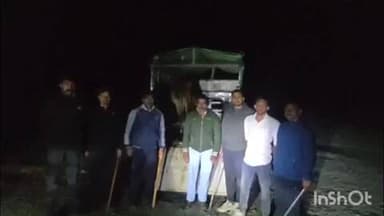 બાલાસિનોર: બાલાસિનોર ભાથલા રોડ ઉપર કતલના ઇરાદે લઈ જવાતા પશુને ટાઉન પોલીસ દ્વારા બચાવી લેવામાં આવ્યું