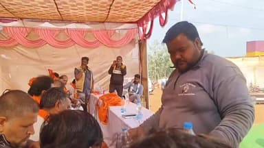 लटेरी: 'जंप' के प्रदेशाध्यक्ष अरुण सक्सेना का भव्य स्वागत, 80 साल पुराने ऐतिहासिक मेले का लिया आनंद