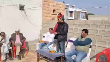 तारानगर: तारानगर विधायक के पुत्र अमित बुडानिया ने गगोर व भामासी का दौरा किया, सादुलपुर के गांवों की समस्याओं पर संवाद