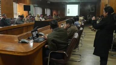 रोहतक: रोहतक एसपी कार्यालय में पुलिस कर्मियों के लिए हेल्थ चेकअप कैम्प लगा, 150 पुलिस कर्मियों की हुई जांच