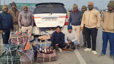 बाराचट्टी: सूर्यमंडल चेकपोस्ट पर अवैध विदेशी शराब की बड़ी खेप बरामद, दो तस्कर गिरफ्तार