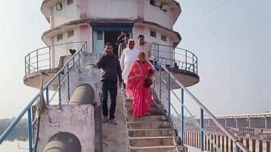 छतरपुर: पचेर घाट पर स्थित फिल्टर प्लांट का नगर पालिका अध्यक्ष ने किया निरीक्षण