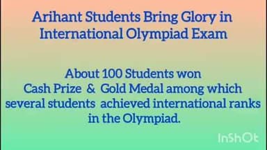 हरसूद: विश्व स्तरीय ओलंपियाड में अरिहंत पब्लिक स्कूल के विद्यार्थियों का उत्कृष्ट प्रदर्शन