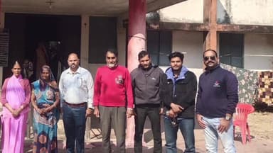 रतलाम: वीरिया खेड़ी स्थित वृद्धाश्रम में वृद्धजनों का स्वास्थ्य परीक्षण, डाइट चार्ट निर्धारित