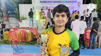 ब्यावरा: बहादुरपुरा की कबड्डी खिलाड़ी गिरजा दांगी का राष्ट्रीय कबड्डी प्रतियोगिता में मध्य प्रदेश टीम के कप्तान के रूप में चयन