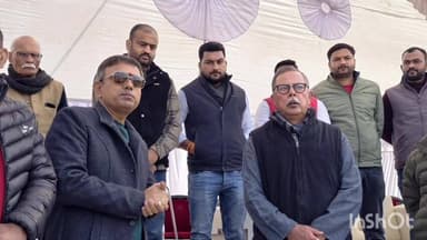 रामपुर नैकिन: सीधी: छत्रसाल स्टेडियम में चुरहट विधायक अजय सिंह राहुल ने क्रिकेट खिलाड़ियों का बढ़ाया उत्साह