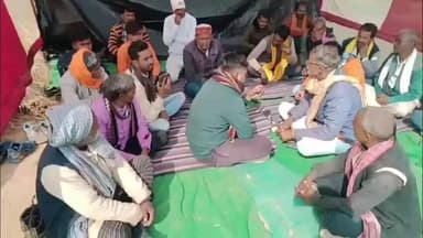 बबेरू: समगरा गांव में पानी की समस्या को लेकर ग्रामीण किसानों ने दिया धरना, जिला पंचायत सदस्य ने अधिकारियों से बात की