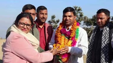 चम्पावत: भाजपा में सूरज प्रहरी को अनुसूचित मोर्चा का प्रदेश मंत्री बनने पर भव्य स्वागत किया गया