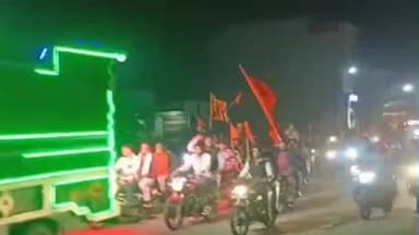 सैलाना: खाकी बाबा हनुमान मंदिर, सैलाना से विशाल आमंत्रण वाहन रैली का हुआ शुभारंभ