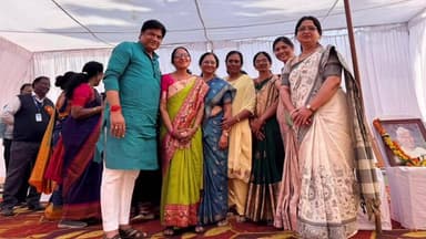 तिरोडा: शाहिद मिश्रा विद्यालय तिरोडा येथे ४२ वर्षांनंतर आयोजित माजी विद्यार्थी स्नेहसंमेलनात आमदार विजय रहांगडाले झाले सहभागी