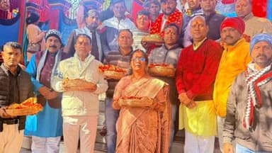 चितरपुर: रामगढ़ के नव नियुक्त भाजपा जिलाध्यक्ष ने रजरप्पा मंदिर में मां छिन्नमस्तिका की पूजा कर संगठन की मजबूती की कामना की