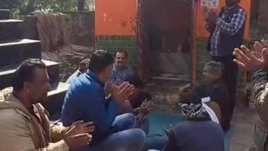 नईसराय: सोमनाथ मंदिर के जीर्णोद्धार के सौ साल पूरे होने पर नई सराय क्षेत्र में गूंजा ॐ नमः शिवाय का जाप