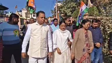 আউশগ্রাম ২: ভোটের আগে গ্রামে গ্রামে উন্নয়নের পাঁচালি, কাকলি গুপ্তা তা-এর নেতৃত্বে ভাল্কি পঞ্চায়েত এলাকায় জোরদার প্রচার চালানো হল