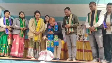 দুধনৈ: ভোগালী বিহুৰ প্ৰাকক্ষণত ৰংজুলিত অনুষ্ঠিত হৈছে হাছঙী ভোগালী মেলা