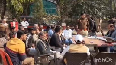 गभाना: चंडौस कोतवाली में थाना समाधान दिवस कार्यक्रम का आयोजन, एसडीएम ने सुनी ग्रामीणों की समस्याएं