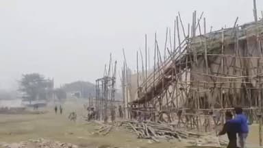 बांसी: बांसी माघ मेला की तैयारी में ठंडक और गलन बन रही है बड़ी बाधा, दुकानदारों और शोमैन को हो रही दिक्कत