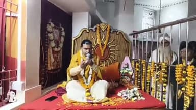 इटाढ़ी: महदह पुलिस लाइन स्थित मां महाशक्ति कालरात्रि नवदुर्गा धाम में भव्य भंडारे का आयोजन