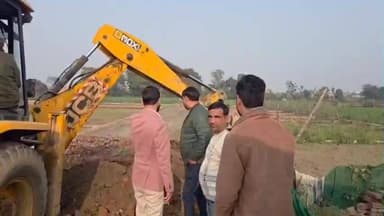 सिरसागंज: मेहरबाद में अवैध कॉलोनियों पर प्रशासन का बुलडोजर चला, भू-माफियाओं में मची हड़कंप