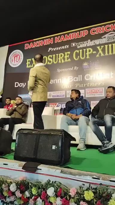 পলাশবাৰী: পলাশবাৰীত ক্ৰিকেট খেল প্ৰতিযোগিতা অনুষ্ঠিত