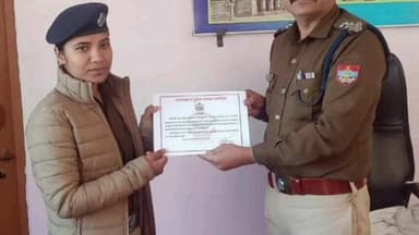 लमगड़ा: ब्लाइंड मर्डर केस का सफल खुलासा, पुलिस कर्मियों को मिला सम्मान