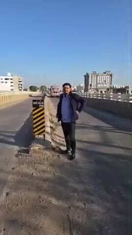 જામનગર શહેર: કોંગ્રેસના મંત્રી પાર્થ પટેલ દ્વારા અકસ્માતનું પ્રમાણ ઘટાડવા તેઓના ખર્ચે બ્રિજ પર રીફલેકટર ફિટ કરવામાં આવ્યું