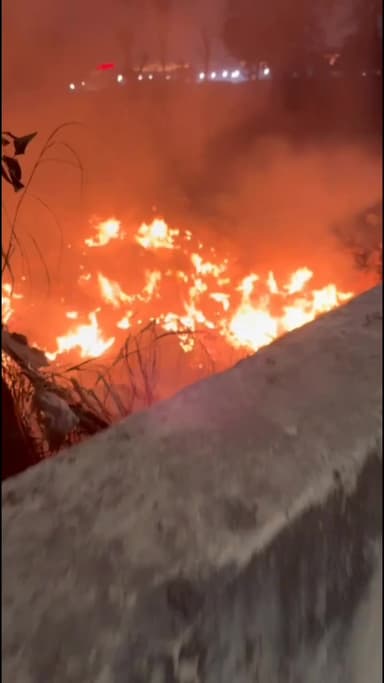 शाहदरा: कड़कड़डूमा के सीबीडी ग्राउंड में भीषण आग, दमकल ने पाया काबू