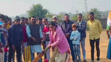 सरैयाहाट: सरैयाहाट प्रखंड परिसर मैदान में दिशोम गुरु शिबू सोरेन मेमोरियल क्रिकेट टूर्नामेंट का शुभारंभ