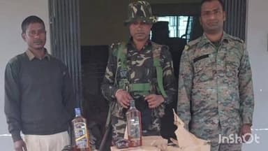 खरसावां: हरिभंजा में उत्पाद विभाग की छापेमारी, 261 लीटर अवैध शराब के साथ एक अभियुक्त गिरफ्तार