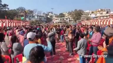 नाहन: नाहन के ऐतिहासिक चौगान में विशाल हिंदू सम्मेलन, हिंदू मूल्यों को सशक्त करने का दिया गया संदेश