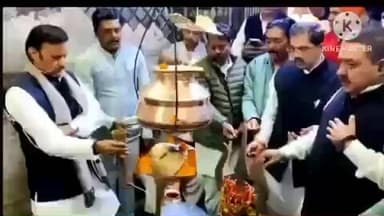 बांधवगढ़: उमरिया: प्रदेश के उप मुख्यमंत्री ने सागरेश्वरनाथ मंदिर में किया रुद्राभिषेक, भारत की धर्म शक्ति के आगे दुनिया झुकती है