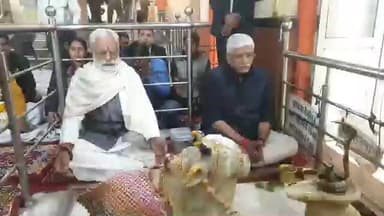 जोधपुर: जोधपुर के श्री जूना खेड़ा मंदिर में शेखावत ने ओमकार मंत्र का जाप किया, सोमनाथ मंदिर पर आक्रमण के हजार साल पूरे होने पर