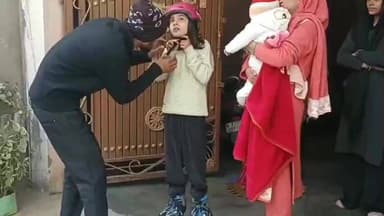 शिकोहाबाद: 480 KM स्केटिंग कर रामलला के दरबार अयोध्या पहुँची शिकोहाबाद की वंशिका, 6 दिन में पूरा किया सफर