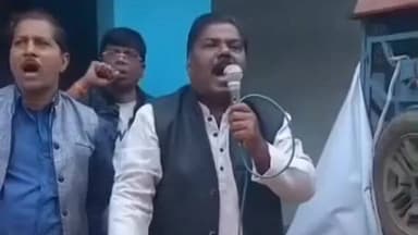 মন্দিরবাজার: মন্দিরবাজার বিধানসভা এলাকায় উন্নয়নের পাঁচালী প্রচারের আয়োজন উপস্থিত মন্দিরবাজার বিধানসভার বিধায়ক