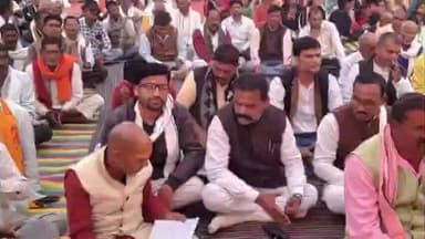 चौरई: माचागोरा में शनिवार को श्री लक्ष्मी नारायण महायज्ञ और भागवत कथा में हुई महा आरती