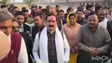 डबरा में नवग्रह शक्तिपीठ प्राण प्रतिष्ठा को लेकर हुई बैठक, पक्ष-विपक्ष के नेता हुए एकजुट, इमरती देवी भी पहुंची