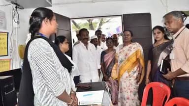 வேலூர்: கொசப்பேட்டை ஈவேரா பள்ளியில் 24வது நலம் காக்கும் ஸ்டாலின் திட்ட முகாமினை மாவட்ட ஆட்சியர் சுப்புலட்சுமி துவக்கி வைத்தார்