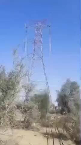 नोखा: जांगलू में 765 केवी विद्युत लाइन के पोल टूटने से गाय की हुई मौत