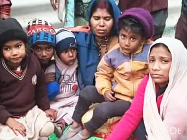 सफीपुर: सफीपुर कोतवाली क्षेत्र में श्रमिक की मौत का मामला, परिजन मुआवजे की मांग पर अंतिम संस्कार पर अड़े