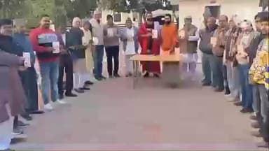 डीडवाना: गौ माता को राष्ट्र माता का सम्मान दिलाने के उद्देश्य से संतों के सानिध्य में डीडवाना में बैठक